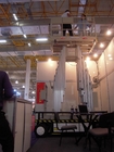6m Aluminum Work Platform For Ceiling , 480KG Capacity Hydraulic Lift Ladder