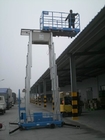 Four Mast Two Men Aerial Work Platform With 8m Working Height 480 Kg Load Capacity