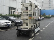 Indoor / Outdoor Self Propelled Aerial Work Platform 10m 300kg Loading For Two Persons