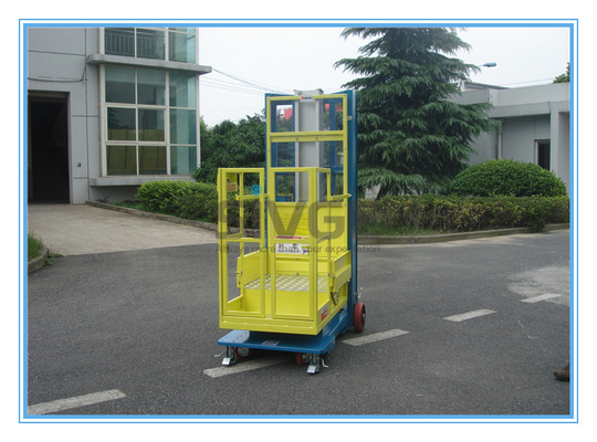 200kg Rated Load Aerial Order Picker Semi Electric 4.3m For One Person Stock Picking