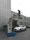 Compact Size Free Rotation Self Propelled Mobile Elevating Work Platform into elevator
