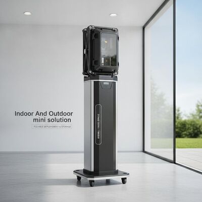 One Man Lift Single Person Lift with 1760 mm Stowed Height and 300 Lbs Capacity for 4m Platform Height