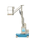 Compact Size Free Rotation Self Propelled Mobile Elevating Work Platform into elevator