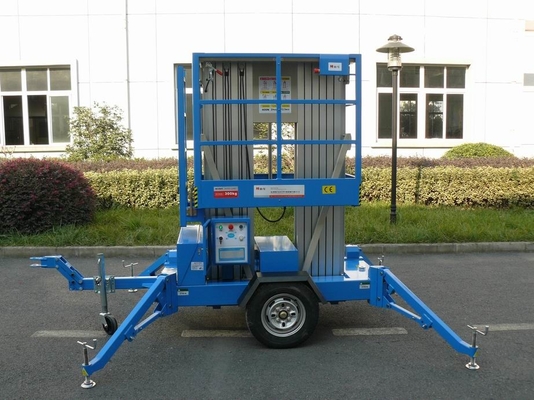 12m Towable Scissor 300kg Trailer Boom Lift