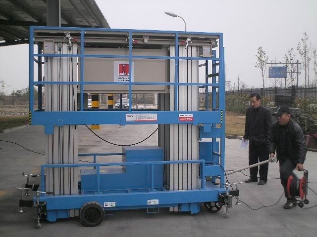 Self Propelled Work Platform For Theatres , 10m Hydraulic Work Platform Lift