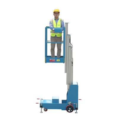 Vertical Mast Type One Man lift Electric Aerial Work Platform Order ...